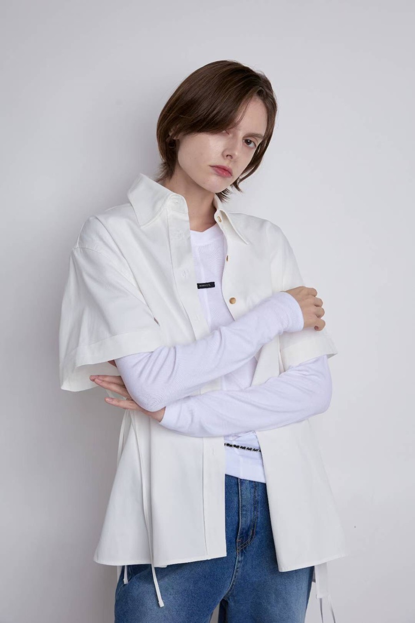GENTLE B/LOVENTINA韓國代購㊣女裝新品時尚25秋冬襯衫蕾絲衫GENTLE B/LOVENTINA襯衫/蕾絲衫圖色3