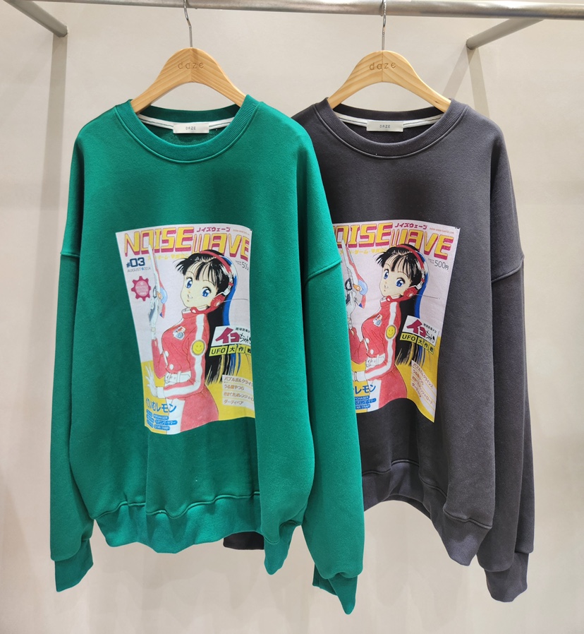 DAZE韓國直郵㊣女士新品職業25秋冬推薦時尚真品人氣熱賣衛衣Daze衛衣