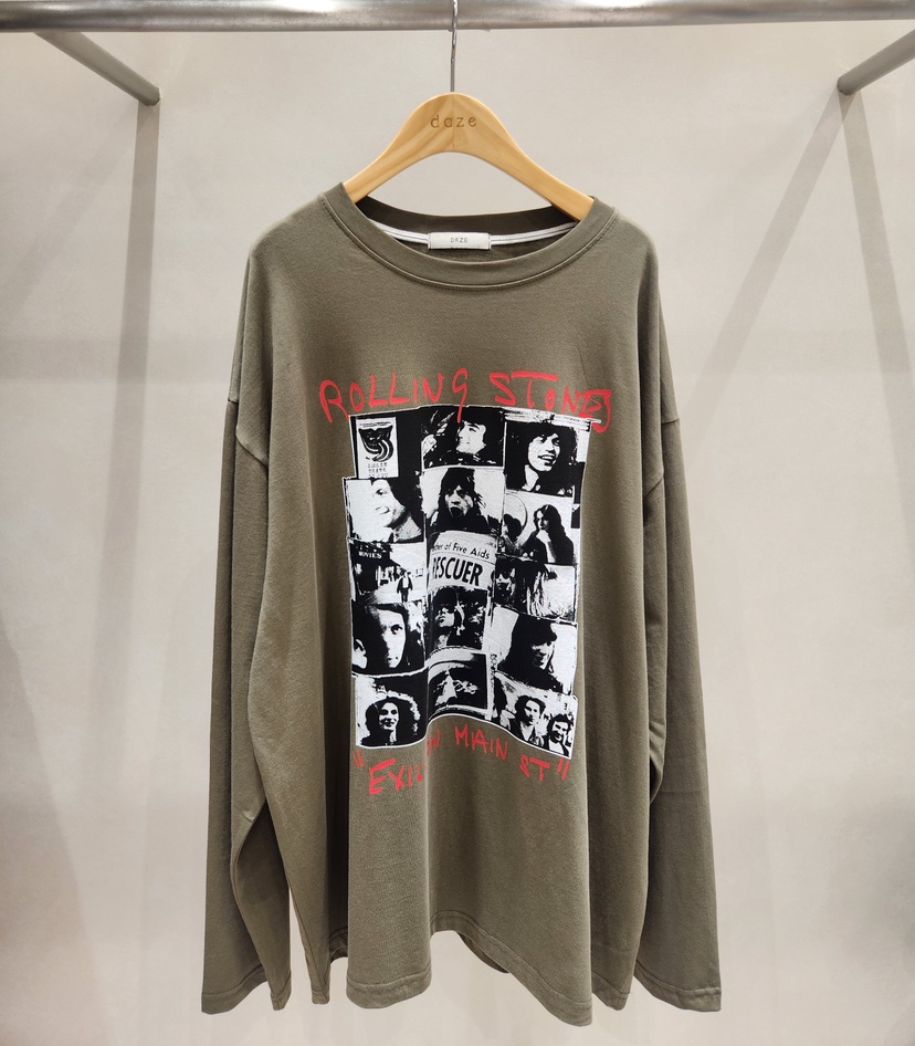 DAZE韓國直郵㊣女士新品真品25秋冬時尚職業人氣休閑長袖T恤Daze長袖T恤圖色3