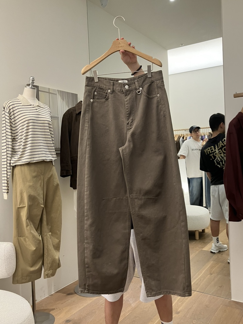 THE ABLE韓國直郵㊣女士新品熱賣時尚真品職業人氣休閑牛仔褲THE ABLE/TA牛仔褲