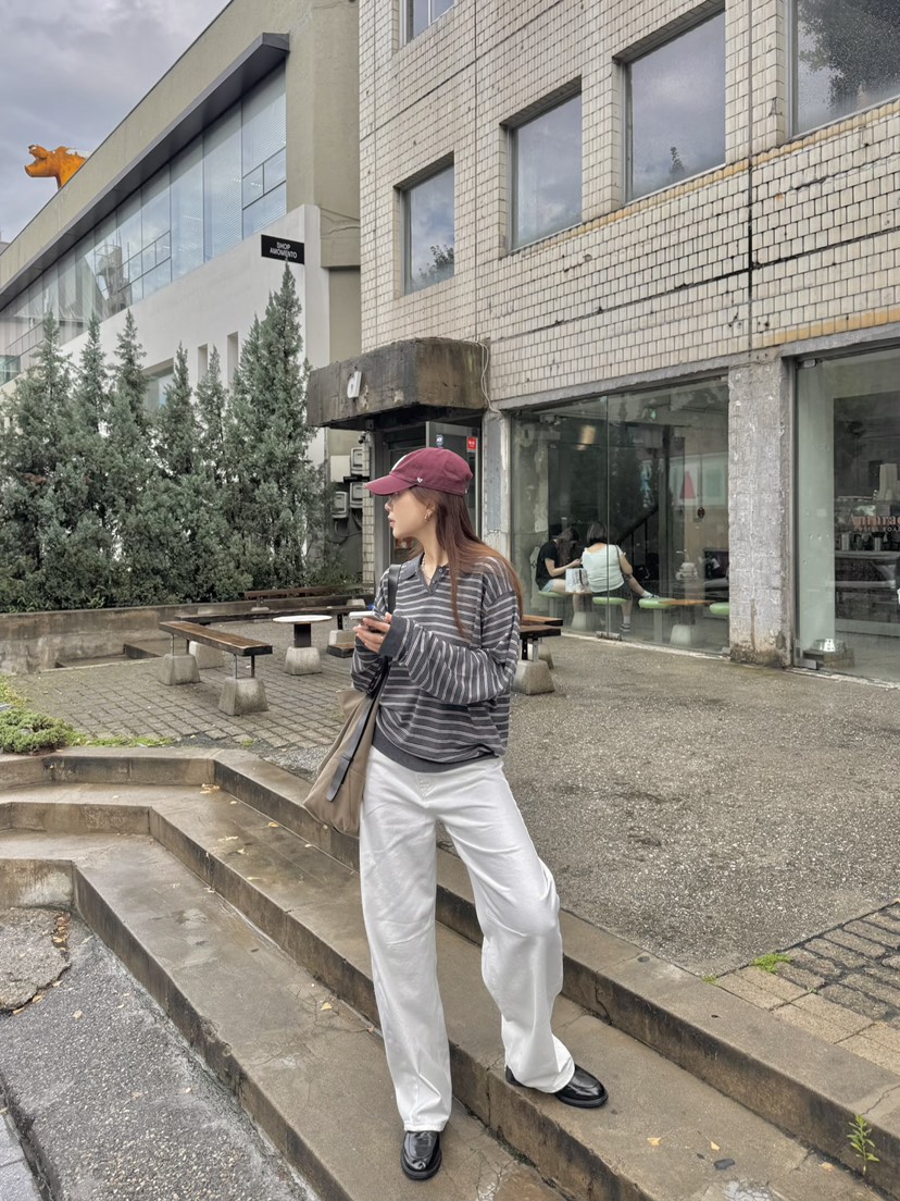 THE ABLE韓國直郵㊣女士新品熱賣時尚真品職業人氣休閑牛仔褲THE ABLE/TA牛仔褲