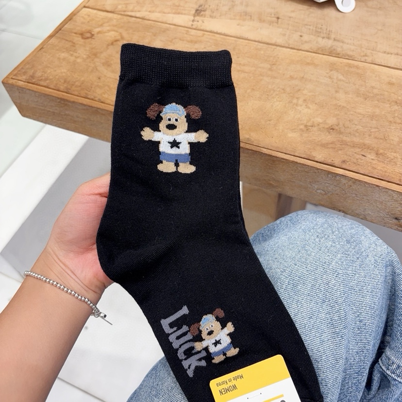 CACTUS-Q韓國直郵㊣女裝新品真品人氣職業熱賣休閑推薦襪子CACTUS十雙起/可混搭襪子圖色5