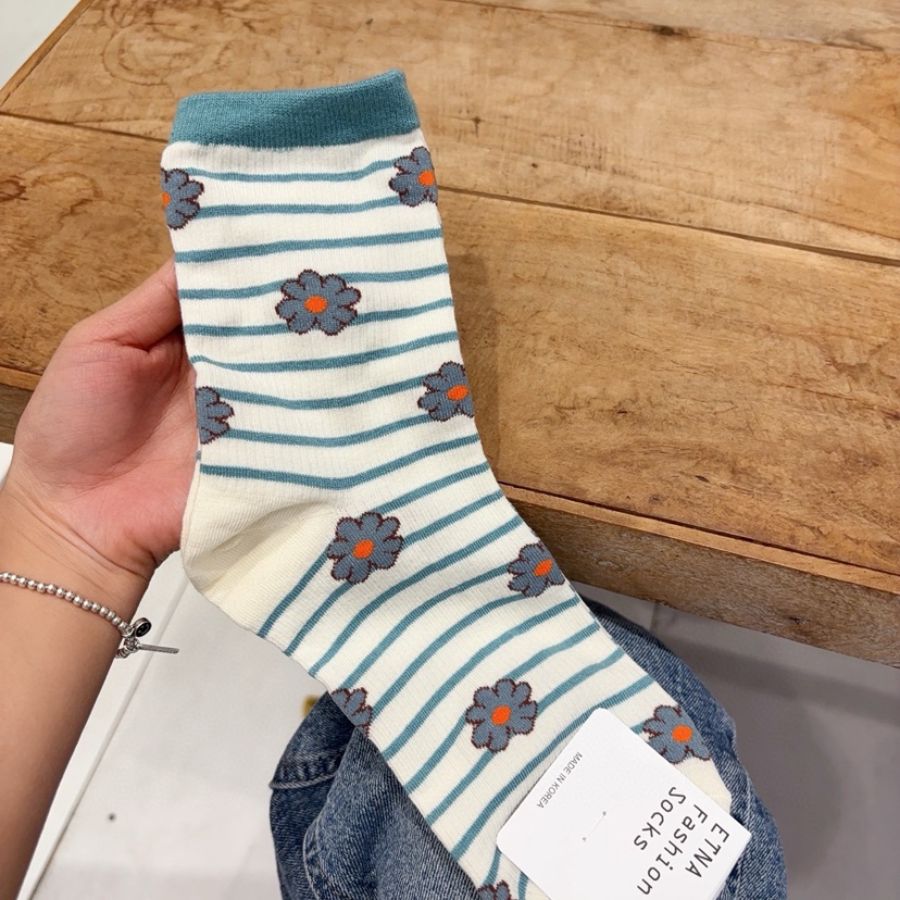 CACTUS-Q東大門㊣實拍女裝新品熱賣時尚職業推薦休閑人氣襪子CACTUS十雙起/可混搭襪子圖色3