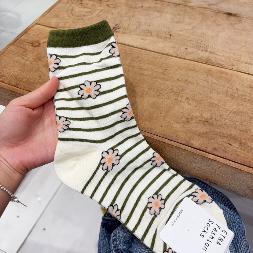 CACTUS-Q東大門㊣實拍女裝新品熱賣時尚職業推薦休閑人氣襪子CACTUS十雙起/可混搭襪子圖色4