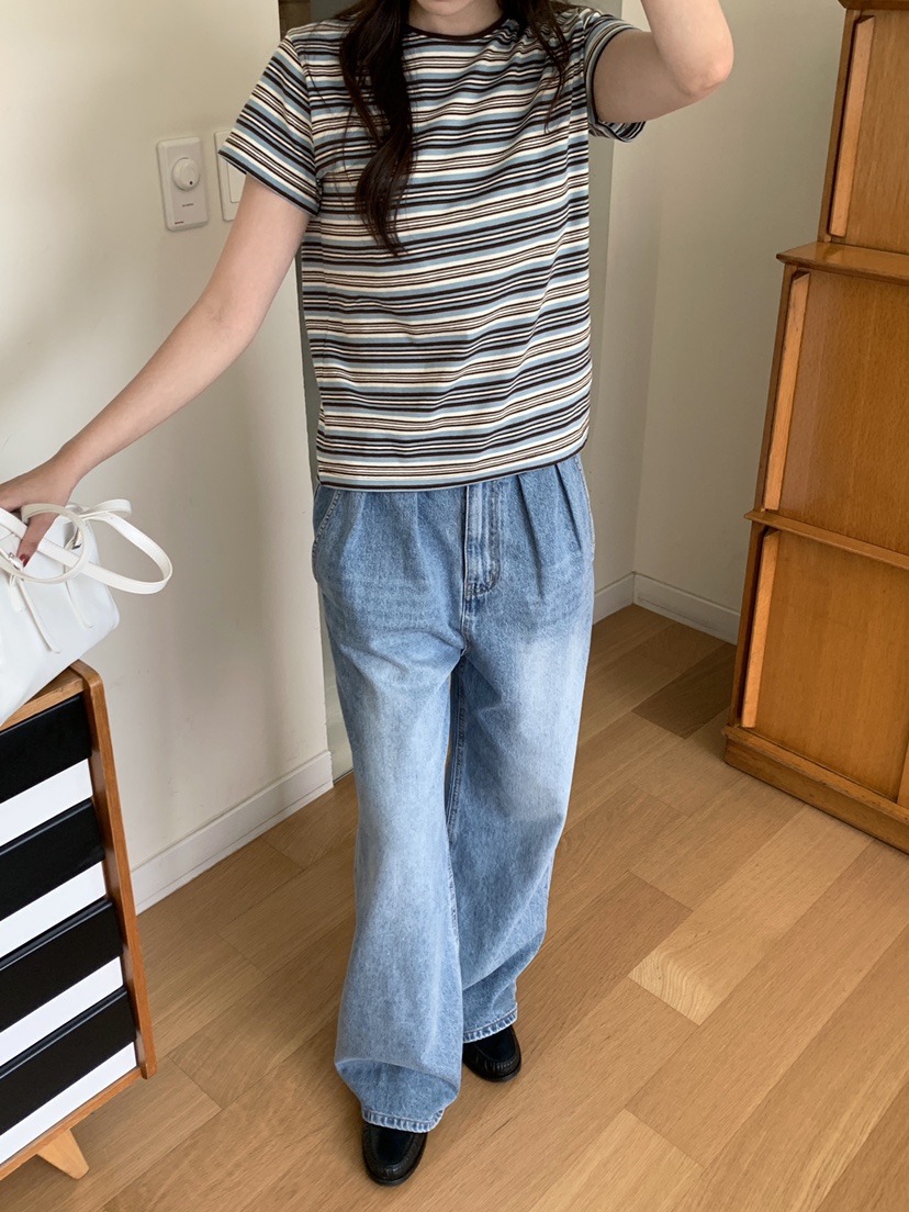 THE ABLE東大門㊣實拍女裝新品人氣休閑職業真品推薦牛仔褲THE ABLE/TA牛仔褲