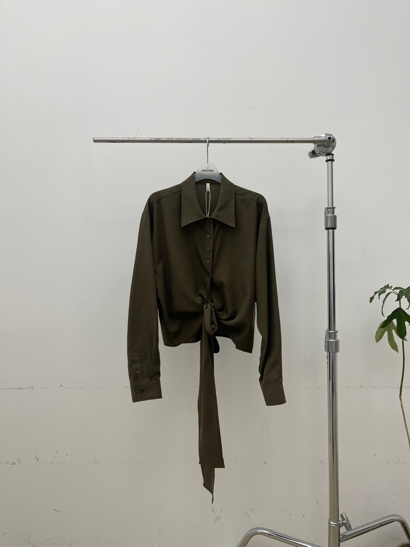 ATMOSPHERE東大門㊣代購女士新品休閑推薦人氣25秋冬襯衫蕾絲衫ATMOSPHERE/BLING襯衫/蕾絲衫圖色1