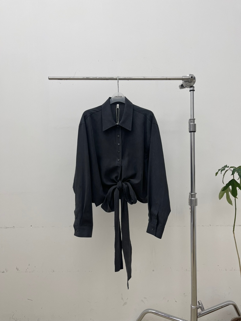 ATMOSPHERE東大門㊣代購女士新品休閑推薦人氣25秋冬襯衫蕾絲衫ATMOSPHERE/BLING襯衫/蕾絲衫圖色3