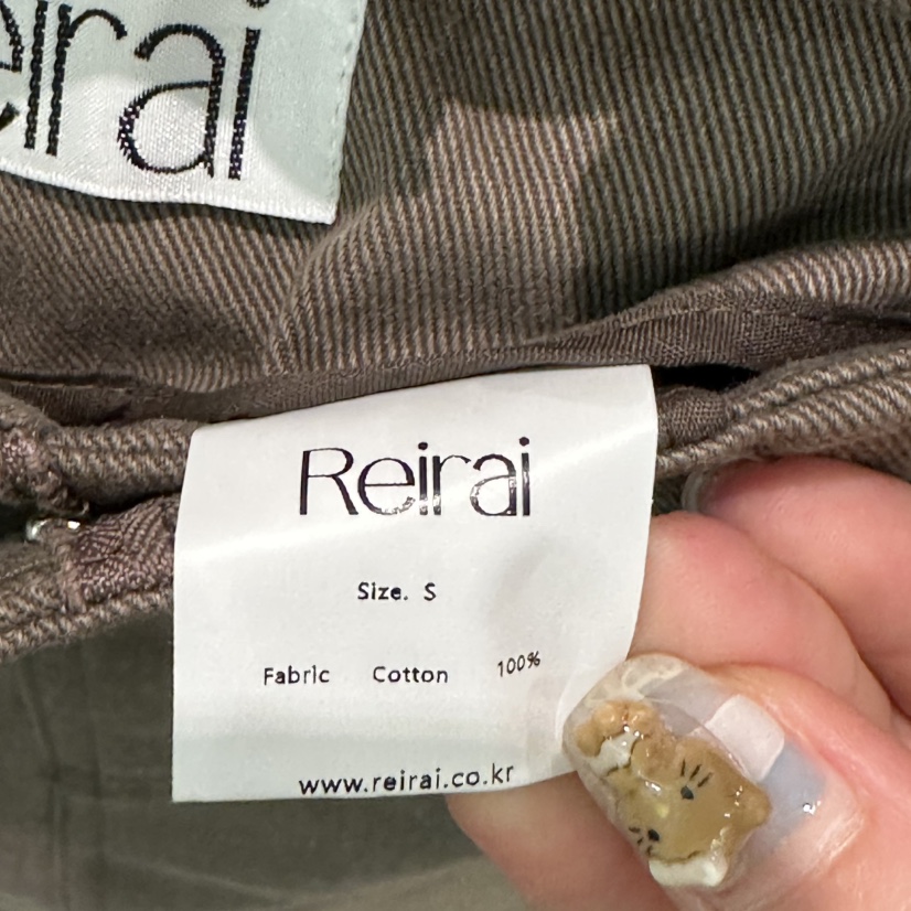 REIRAI東大門㊣實拍女裝新款時尚真品人氣熱賣25秋冬休閑長裙Reirai長裙