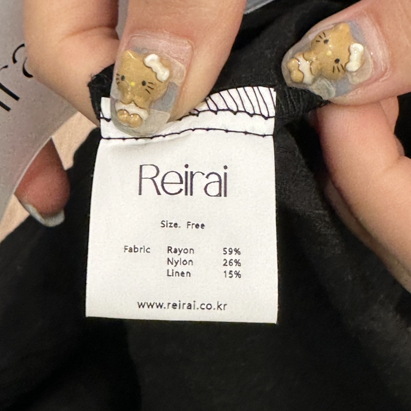 REIRAI東大門㊣實拍女士新品人氣真品時尚25秋冬襯衫蕾絲衫Reirai襯衫/蕾絲衫