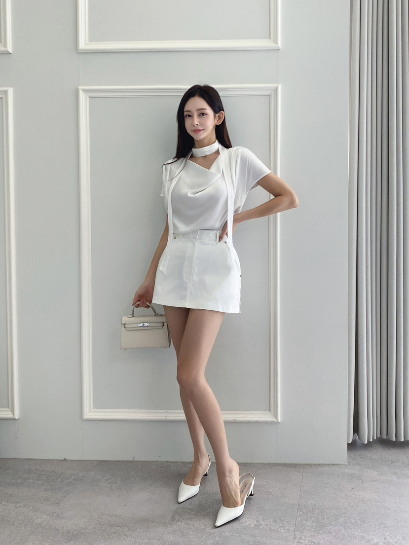 CLOTH韓國代購㊣女士新款職業真品推薦熱賣襯衫蕾絲衫含脖帶CLOTH襯衫/蕾絲衫