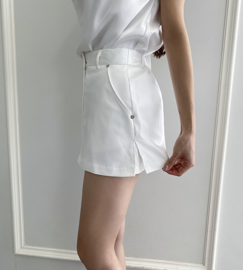 CLOTH韓國代購㊣女裝新款人氣休閑25秋冬職業推薦熱賣裙褲緞面CLOTH裙褲
