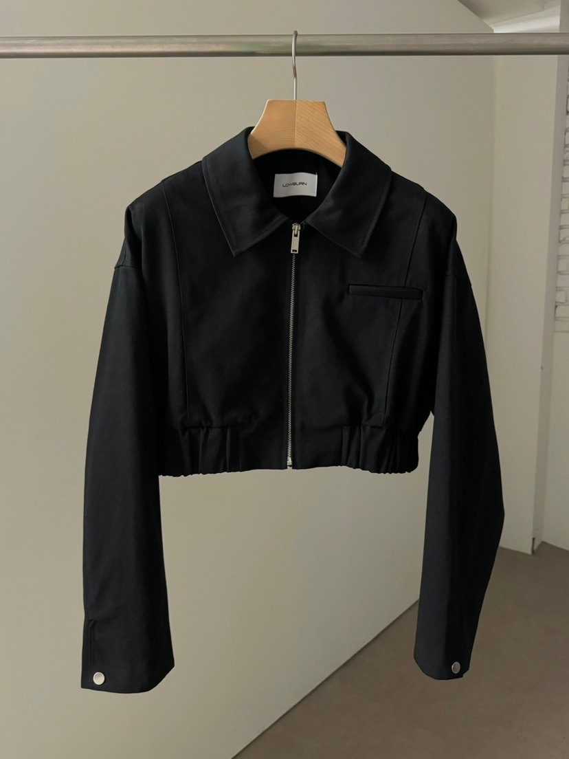 LOWBURN東大門㊣代購女士新品職業真品時尚25秋冬休閑推薦夾克LOWBURN夾克圖色2