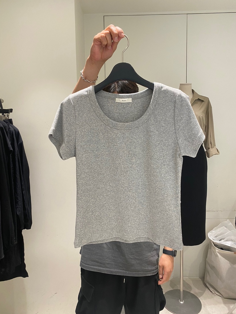 WELL KNOWN東大門㊣實拍女士新品25秋冬時尚真品熱賣T恤圓領WELL KNOWNT恤圖色2