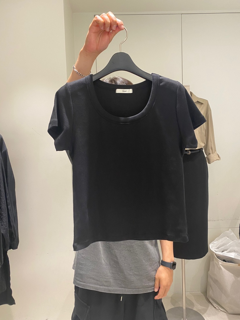 WELL KNOWN東大門㊣實拍女士新品25秋冬時尚真品熱賣T恤圓領WELL KNOWNT恤圖色3
