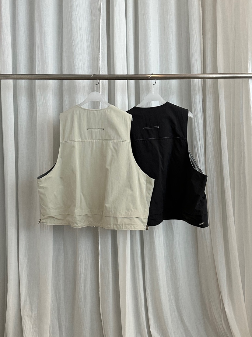 RIVER RAIN韓國代購㊣女士新品熱賣時尚休閑馬甲里外穿雙面RIVER RAIN馬甲