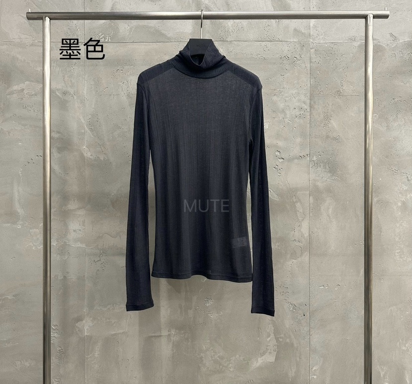 MUTE-P東大門㊣代購女士新品推薦時尚休閑25秋冬人氣長袖T恤MUTE長袖T恤圖色4