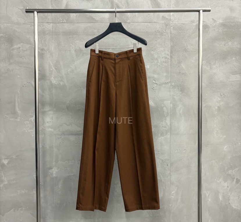 MUTE-P東大門㊣實拍女裝新款25秋冬熱賣人氣休閑時尚休閑褲MUTE休閑褲圖色2