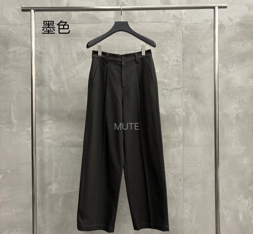 MUTE-P東大門㊣實拍女裝新款25秋冬熱賣人氣休閑時尚休閑褲MUTE休閑褲圖色3
