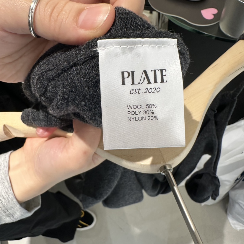 PLATE東大門㊣直郵女士新款時尚推薦人氣25秋冬休閑連衣裙長款PLATE連衣裙