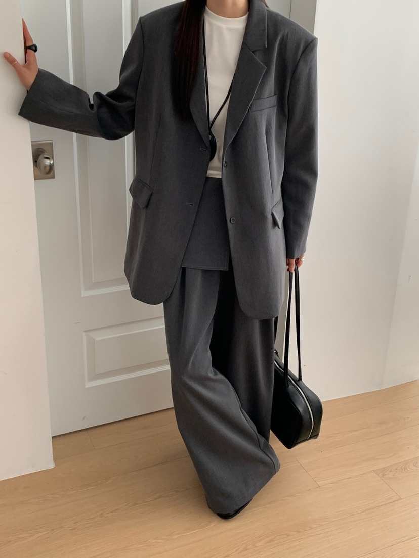 RIVER RAIN韓國直郵㊣女士新品25秋冬人氣職業休閑時尚夾克RIVER RAIN夾克