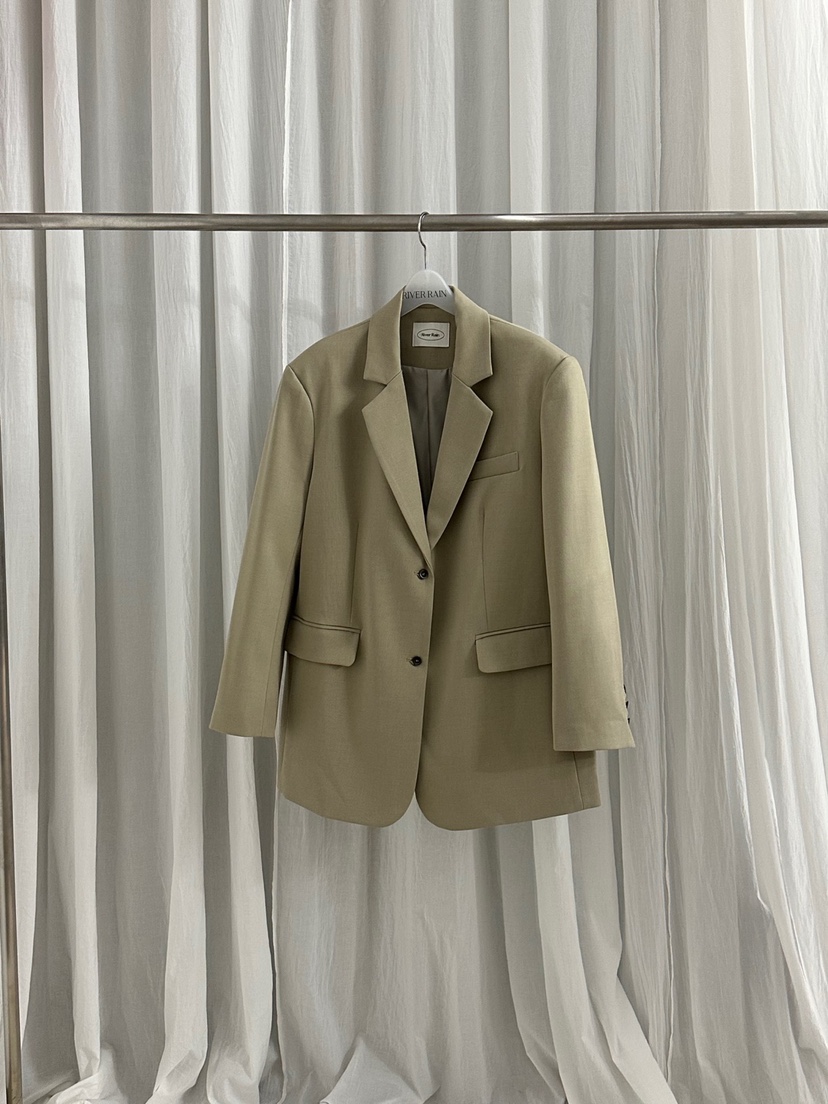 RIVER RAIN韓國直郵㊣女士新品25秋冬人氣職業休閑時尚夾克RIVER RAIN夾克