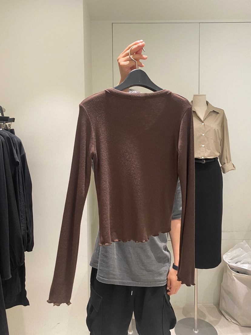 WELL KNOWN東大門㊣實拍女裝新品25秋冬人氣職業休閑針織衫WELL KNOWN針織衫
