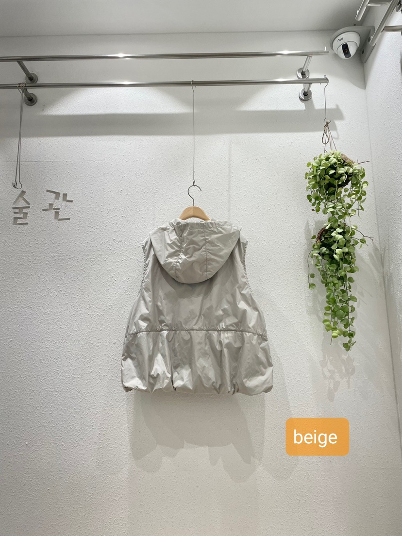 GALLERY-A東大門㊣代購女裝新款熱賣時尚馬甲不含內搭連帽GALLERY馬甲