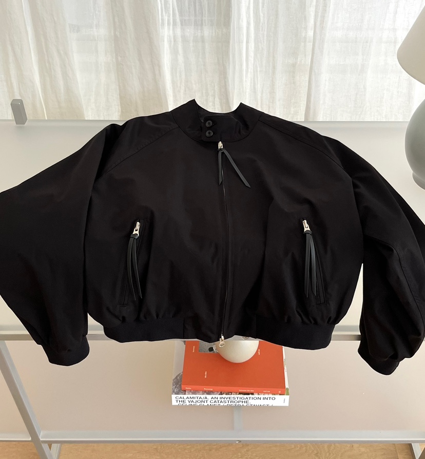 OP PER東大門㊣實拍女裝新品人氣時尚職業真品推薦休閑夾克OPPER-simplebeige夾克圖色1