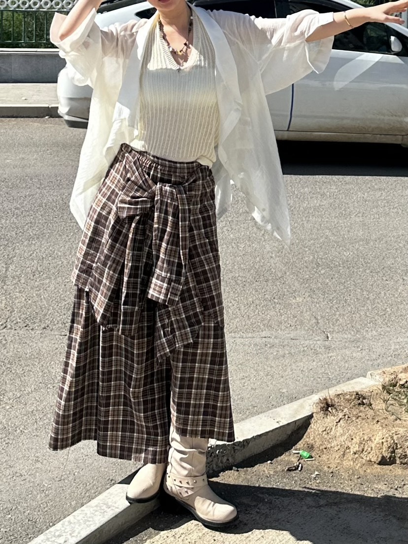 81 MARKET-L東大門㊣實拍女裝新品熱賣推薦25秋冬人氣長裙81 MARKET-L長裙