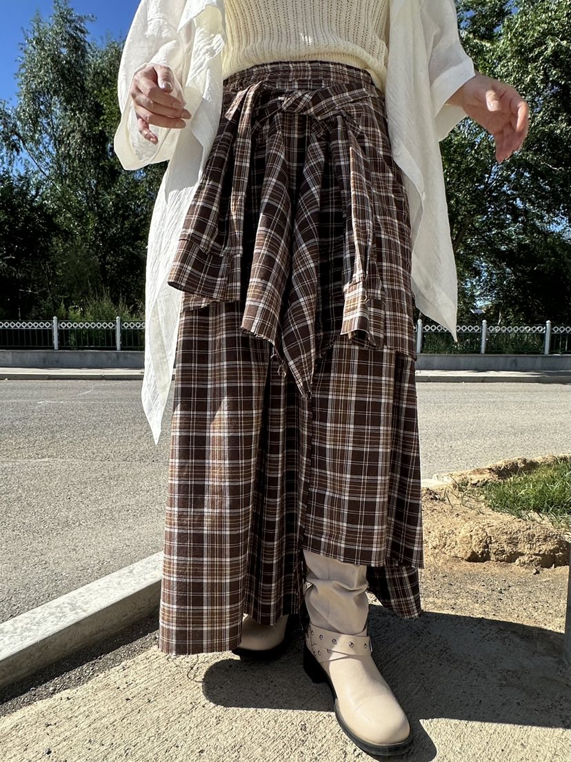 81 MARKET-L東大門㊣實拍女裝新品熱賣推薦25秋冬人氣長裙81 MARKET-L長裙