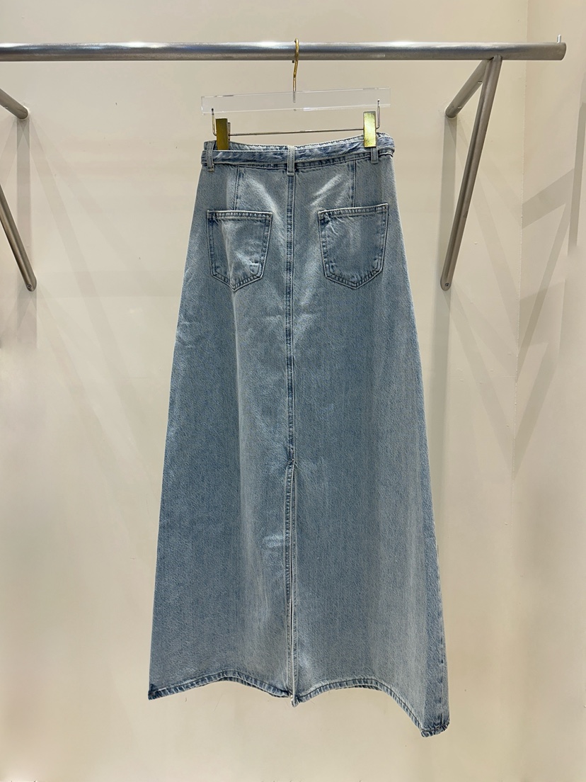 81 MARKET-L韓國直郵㊣女裝新款休閑熱賣25秋冬長裙含腰繩81 MARKET-L長裙