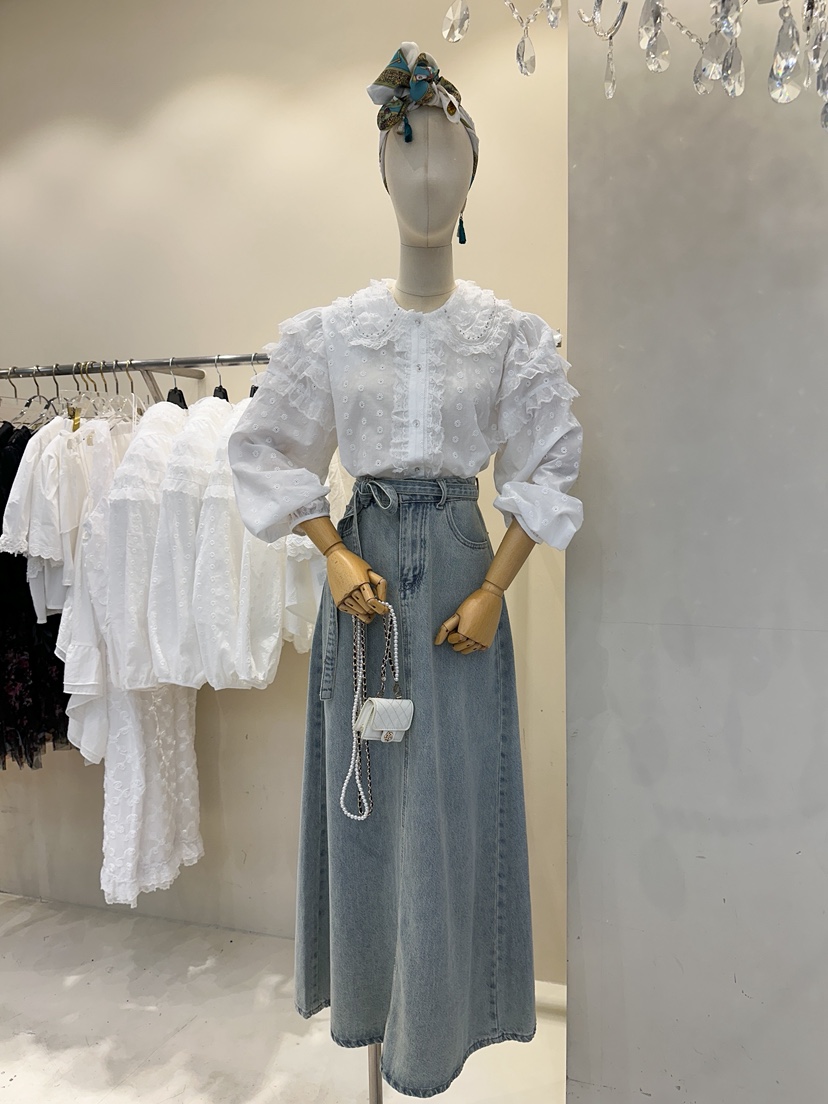 81 MARKET-L韓國直郵㊣女裝新款休閑熱賣25秋冬長裙含腰繩81 MARKET-L長裙