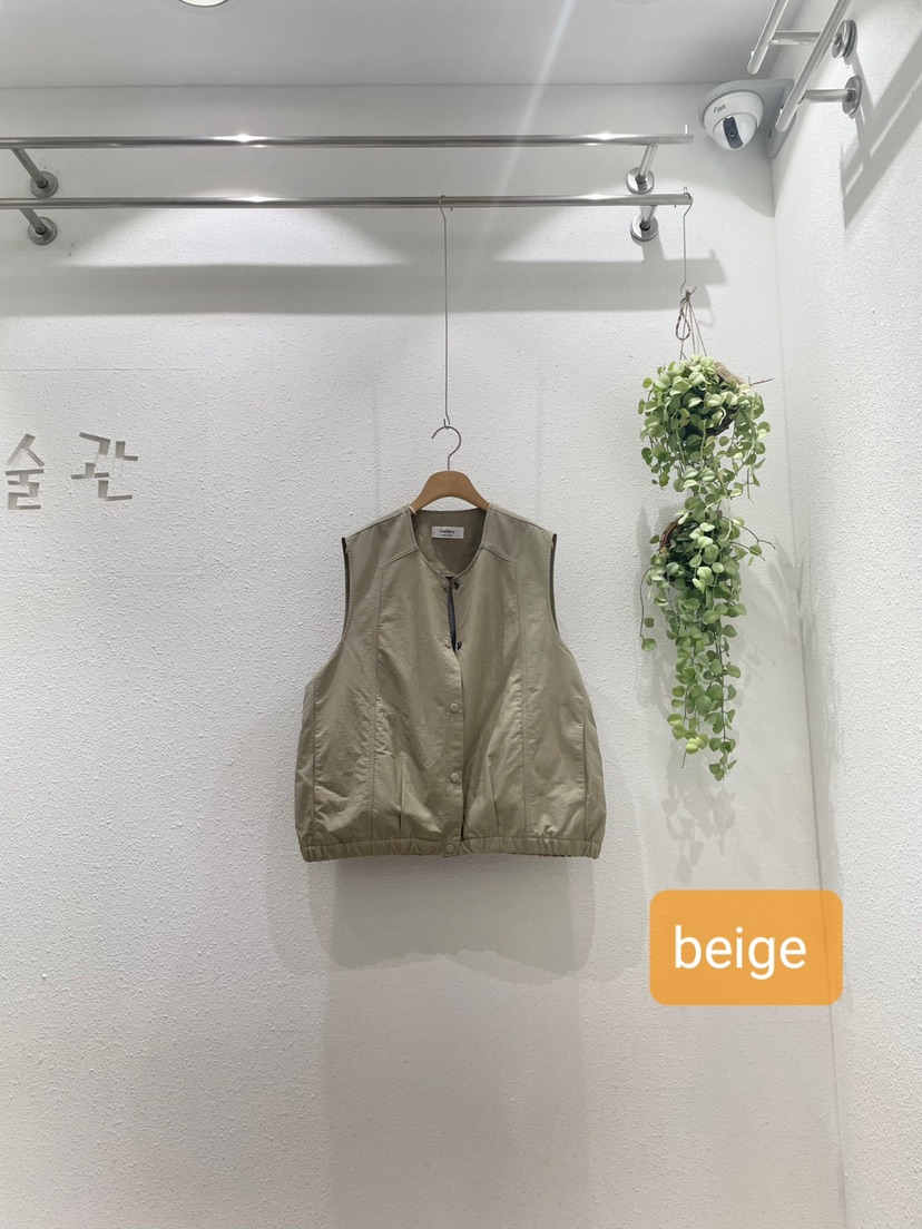 GALLERY-A韓國代購㊣女士新品職業時尚休閑人氣真品25秋冬馬甲GALLERY馬甲圖色1