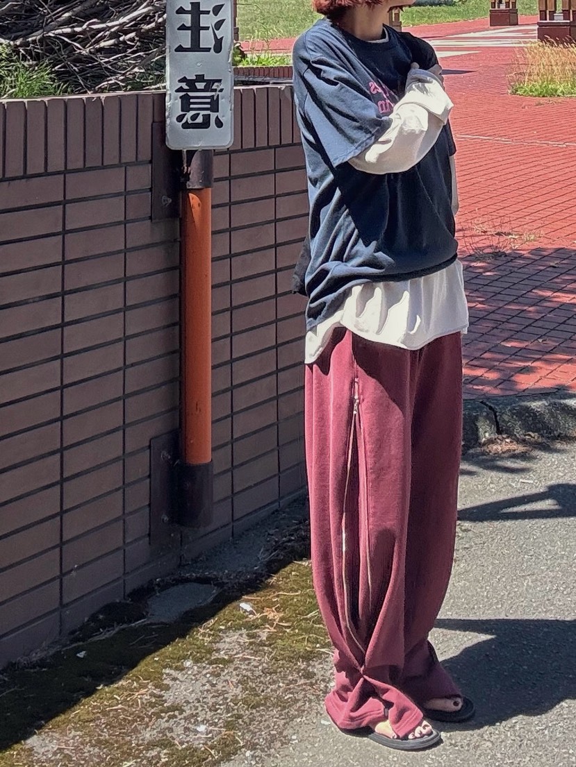 PARIS MATCH東大門㊣實拍女士新品熱賣真品人氣休閑褲拉鏈PARIS MATCH休閑褲