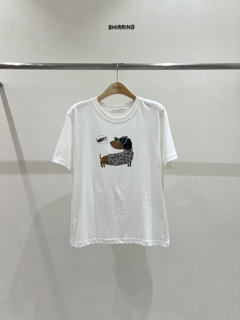 SHIRRING韓國直郵㊣女裝新款時尚職業人氣熱賣真品25秋冬T恤SHIRRINGT恤