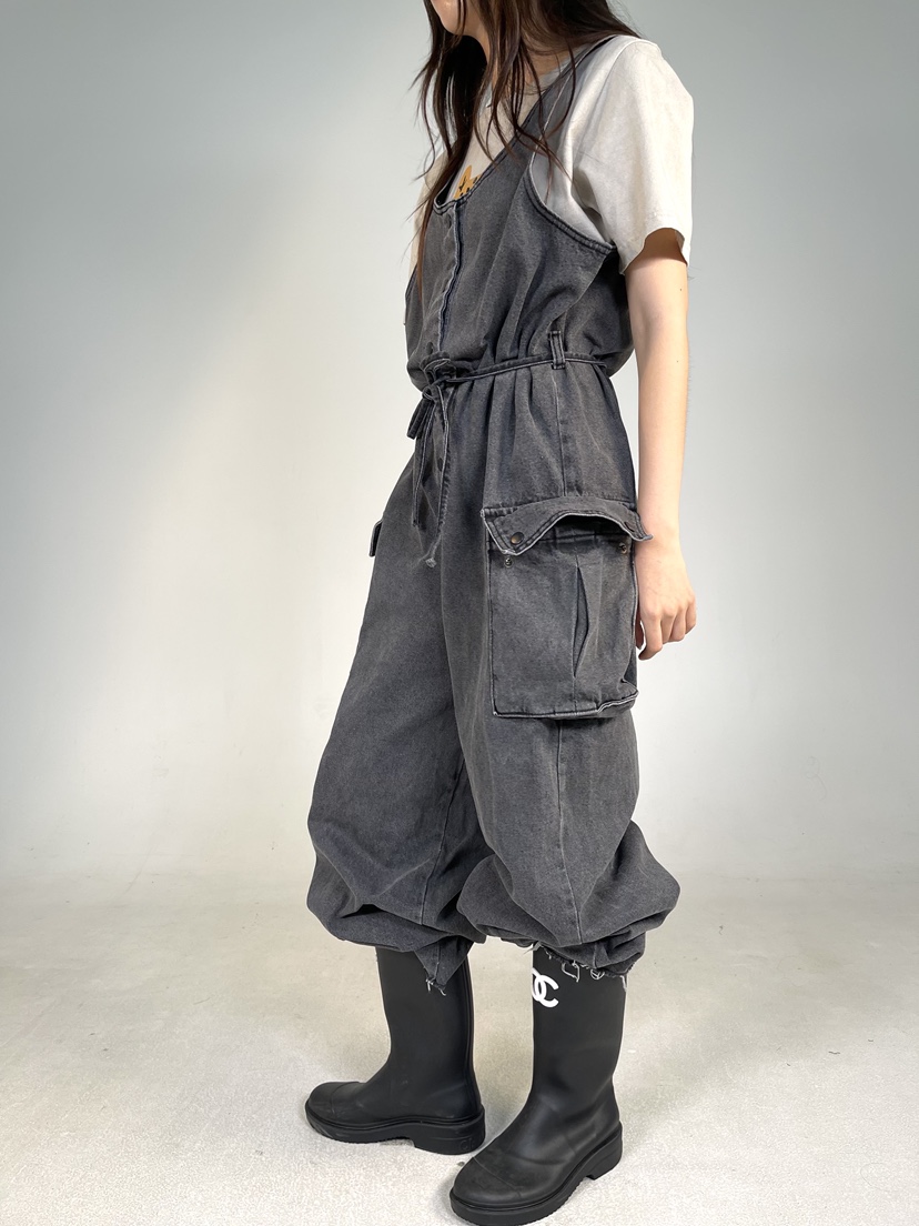 SHIRRING韓國直郵㊣女士新款人氣職業時尚推薦25秋冬背帶褲SHIRRING背帶褲