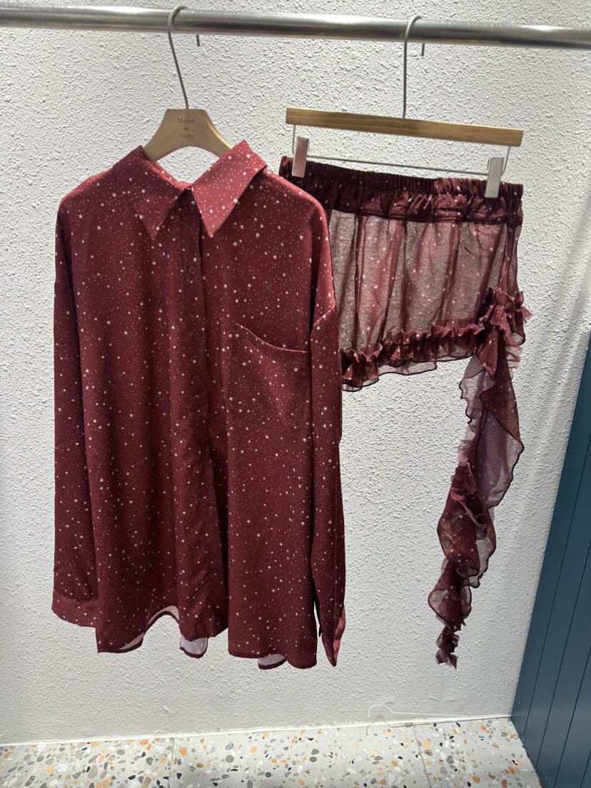 MAISONDEGLORY韓國直郵㊣女裝新品推薦真品休閑熱賣時尚短裙MAISON DE GLORY短裙