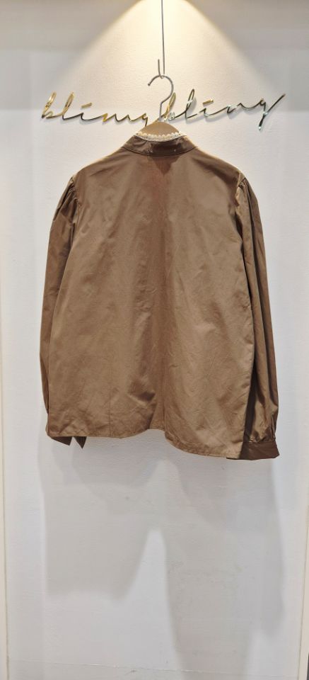 BLING BLING-S東大門㊣直郵女士新品25秋冬襯衫蕾絲衫蕾絲BLING BLING-S襯衫/蕾絲衫
