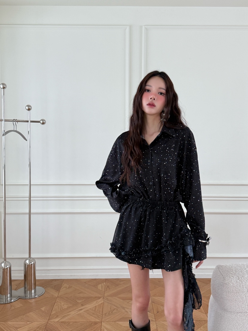MAISONDEGLORY韓國直郵㊣女裝新品人氣25秋冬推薦襯衫蕾絲衫MAISON DE GLORY襯衫/蕾絲衫