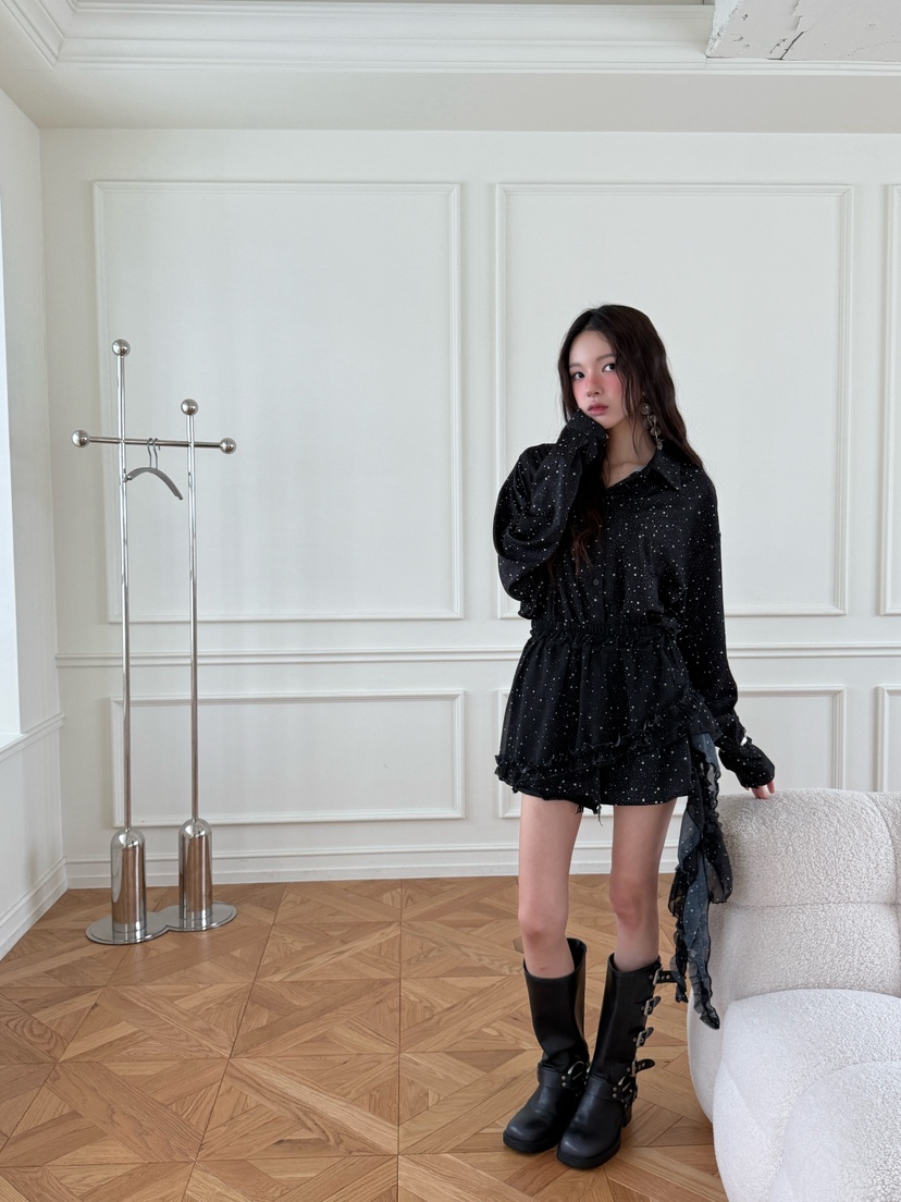 MAISONDEGLORY韓國直郵㊣女裝新品人氣25秋冬推薦襯衫蕾絲衫MAISON DE GLORY襯衫/蕾絲衫