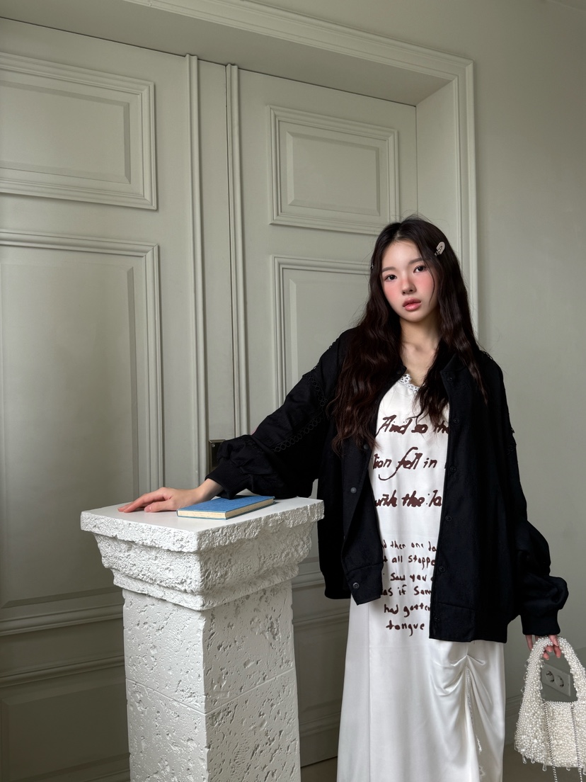 MAISONDEGLORY韓國直郵㊣女士新品25秋冬休閑推薦真品夾克蕾絲MAISON DE GLORY夾克