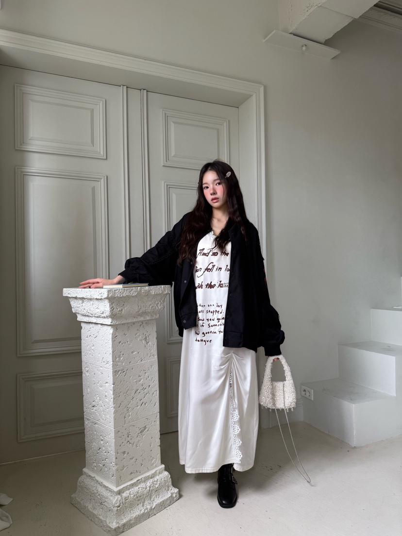 MAISONDEGLORY韓國直郵㊣女士新品25秋冬休閑推薦真品夾克蕾絲MAISON DE GLORY夾克