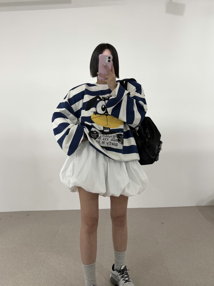 J.RITZY東大門㊣直郵女裝新品推薦職業時尚休閑真品衛衣兔子J.RITZY衛衣圖色1