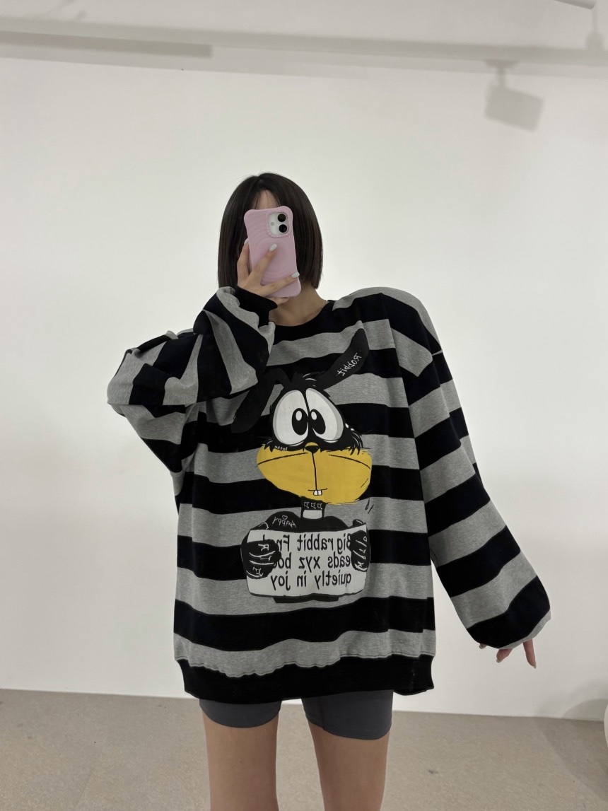 J.RITZY東大門㊣直郵女裝新品推薦職業時尚休閑真品衛衣兔子J.RITZY衛衣圖色3