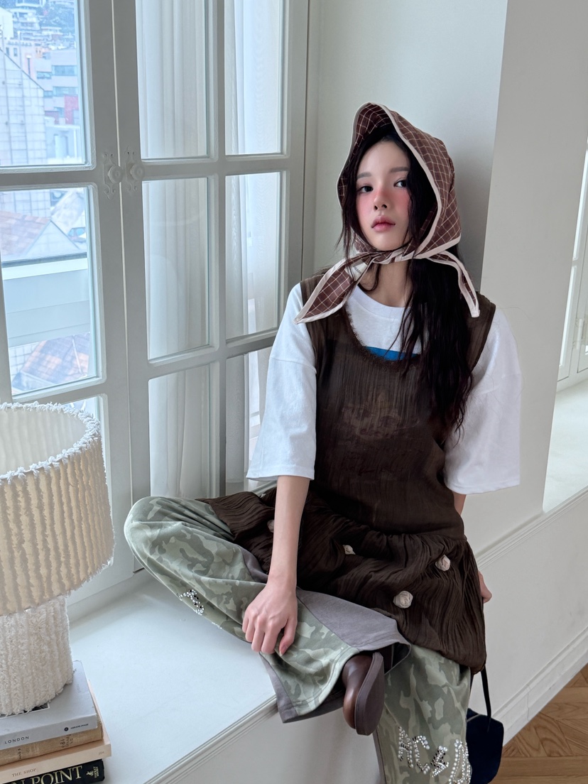 MAISONDEGLORY韓國直郵㊣女士新款時尚人氣吊帶背心不含內搭MAISON DE GLORY吊帶/背心