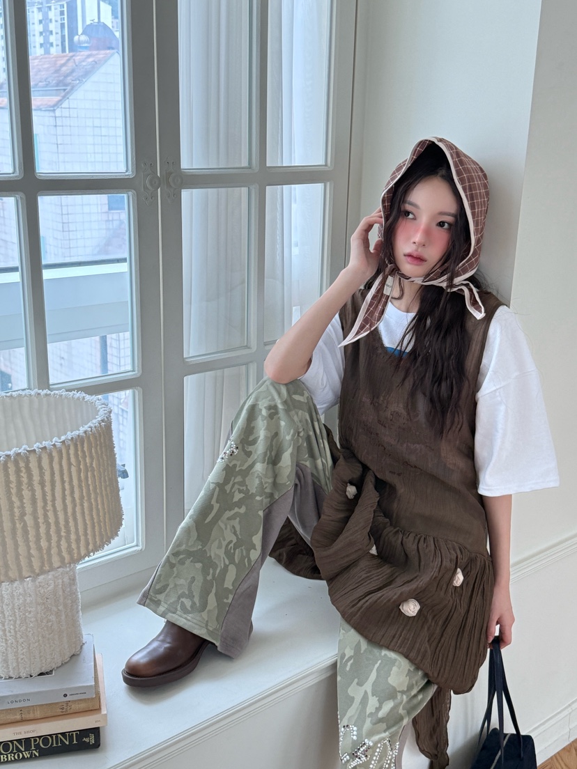 MAISONDEGLORY韓國直郵㊣女士新款時尚人氣吊帶背心不含內搭MAISON DE GLORY吊帶/背心