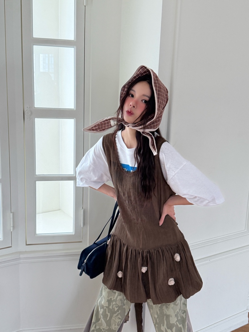MAISONDEGLORY韓國直郵㊣女士新款時尚人氣吊帶背心不含內搭MAISON DE GLORY吊帶/背心