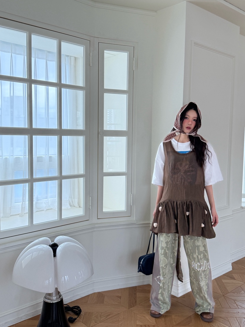 MAISONDEGLORY韓國直郵㊣女士新款時尚人氣吊帶背心不含內搭MAISON DE GLORY吊帶/背心