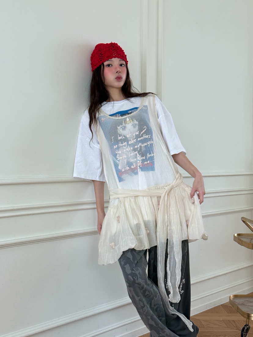 MAISONDEGLORY韓國直郵㊣女士新款時尚人氣吊帶背心不含內搭MAISON DE GLORY吊帶/背心