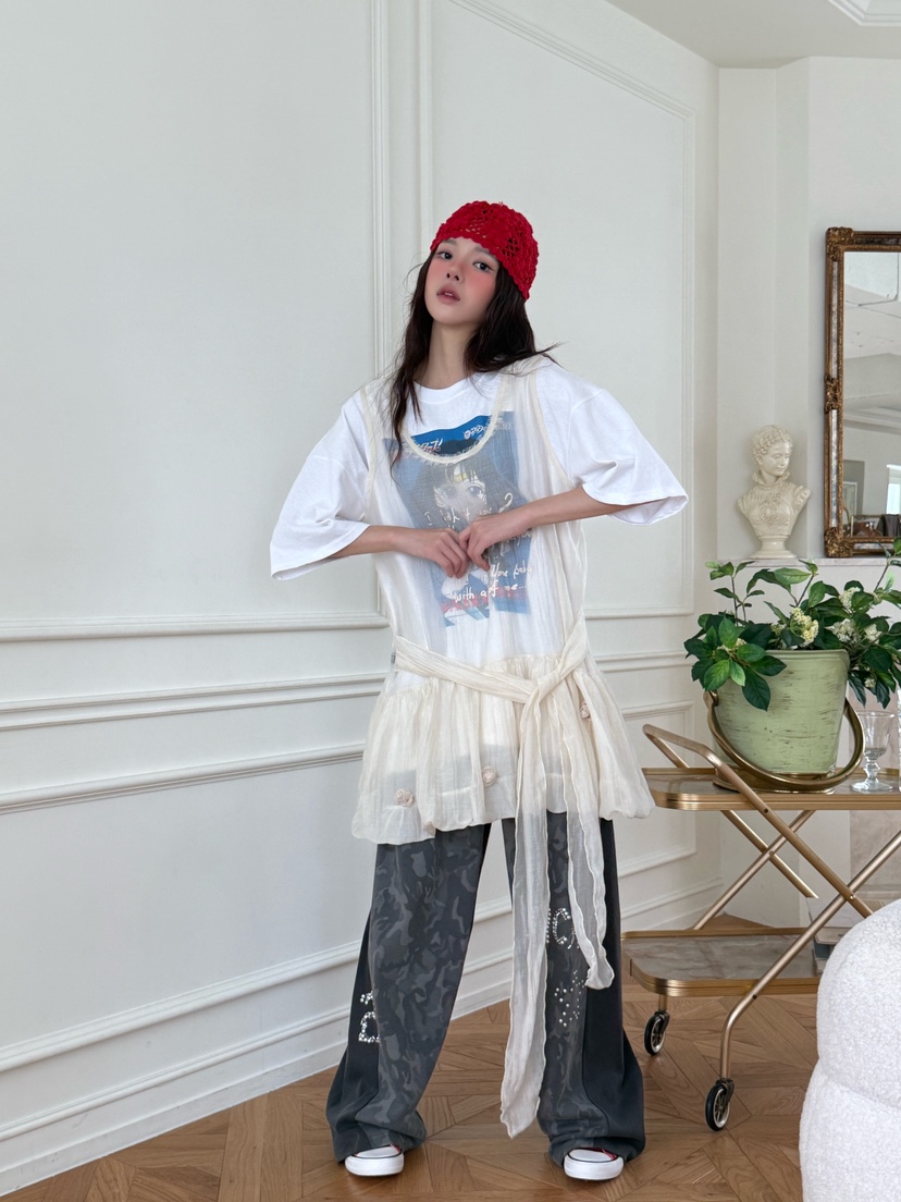 MAISONDEGLORY韓國直郵㊣女士新款時尚人氣吊帶背心不含內搭MAISON DE GLORY吊帶/背心